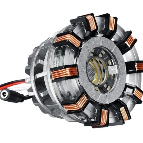 1:1 Arc Reactor MK2 fully assembled LED Chest Lamp USB Movie Prop iron man - Picture 5 of 9